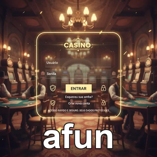 Ilustração de Acesse o aplicativo cassino da afun e jogue a qualquer hora